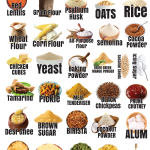 grocery masala spice stickers